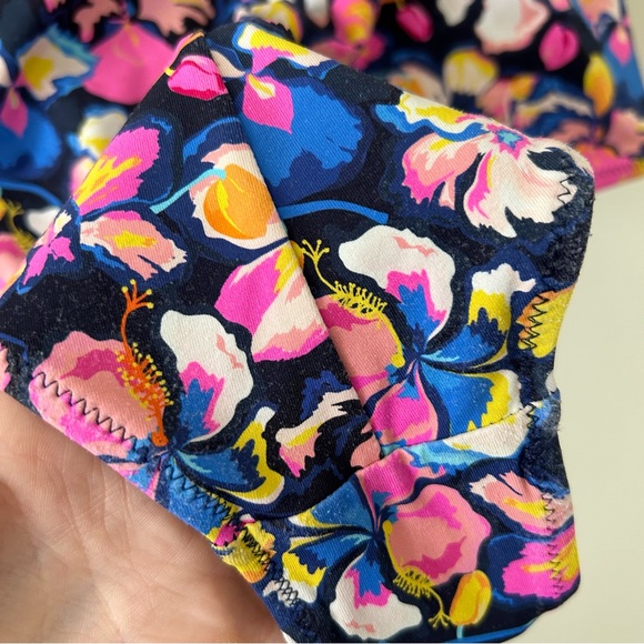 Vetchy MONTEGO UNDERWIRE ORCHID SWIMSUIT Floral *No Belt* Sz M - Picture 8 of 10